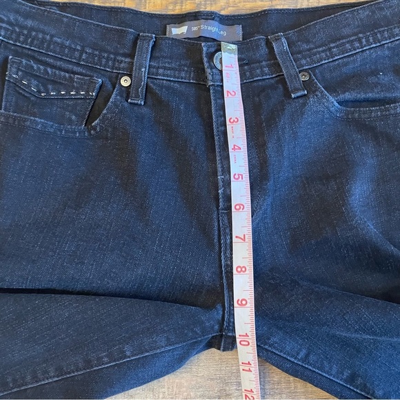 LEVIS 505 Jeans Straight Leg Black Women’s  Size 10M denim - Picture 6 of 11